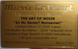 THE ART OF NOISE "In No Sense? Nonsense!" 2LP (Colored Edition)